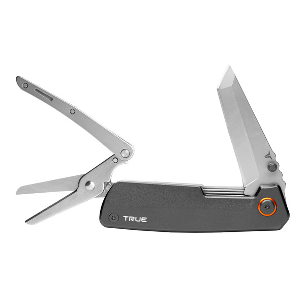 Alliance Consumer Group TRU-FMK-0005 Utility Replaceable Blade Folding  Pocket Knife Black 