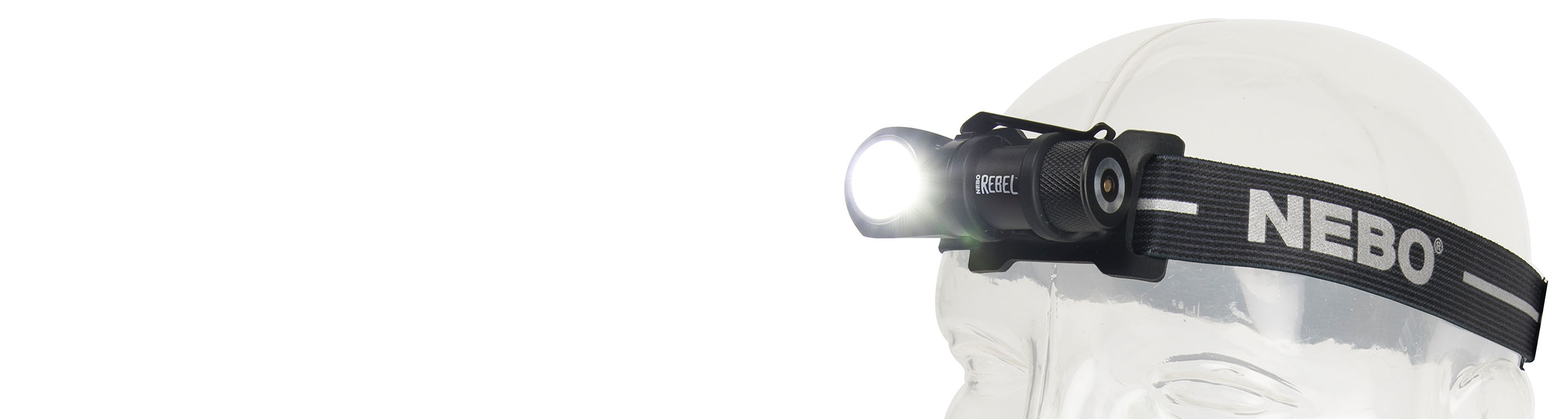 Nebo Rebel NE6691 Rechargeable LED Head Torch GARAGE MOT GHOST HUNTING WALKING 