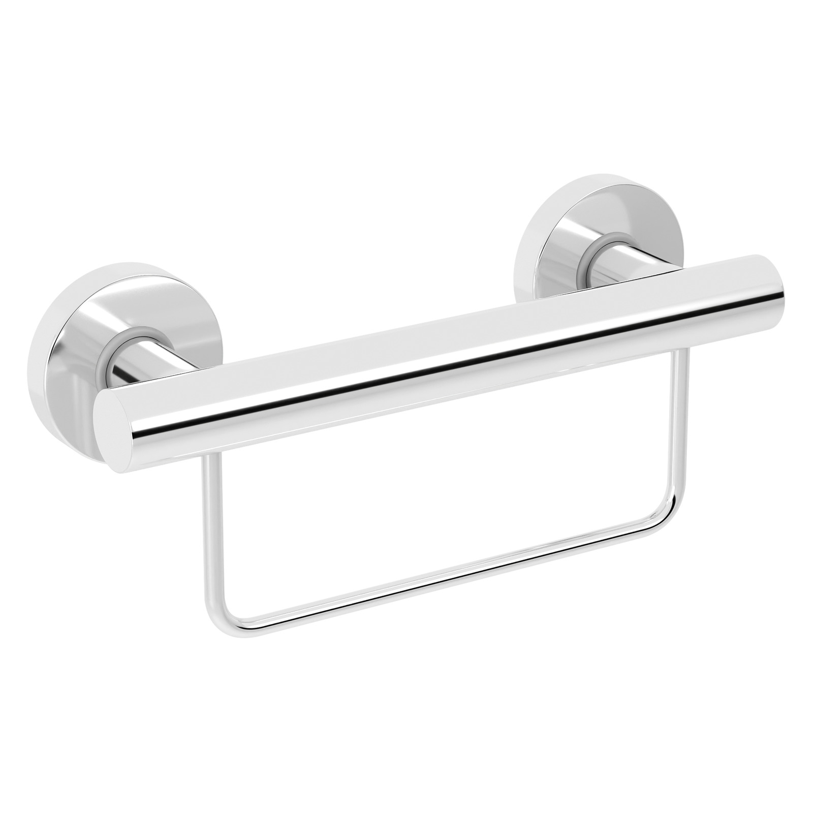 Towel Rail Grab Rail 300mm - Polished Stainless Steel - evekare